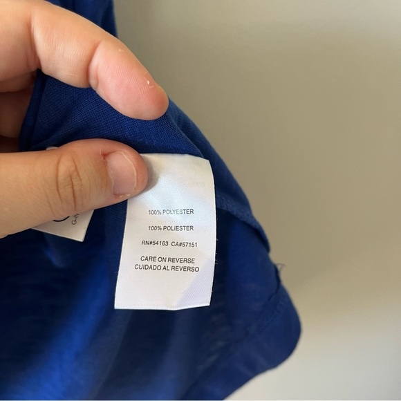 NWT NHL Tampa Lightning Cold Shoulder Blue Dress Medium - Picture 5 of 8